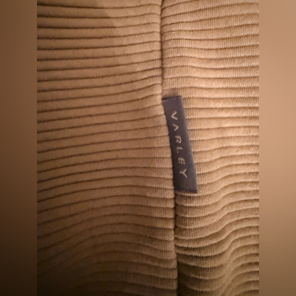 Varley Mustard Ribbed Sweatshirt - Picture 8 of 10